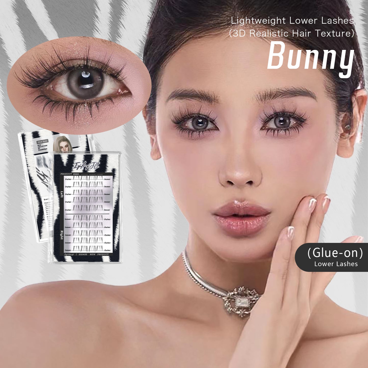 “Bunny” Barbie-style Lower Lashes