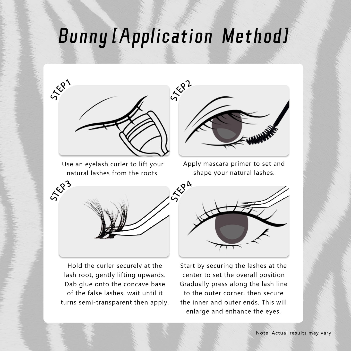 “Bunny” Barbie-style Lower Lashes